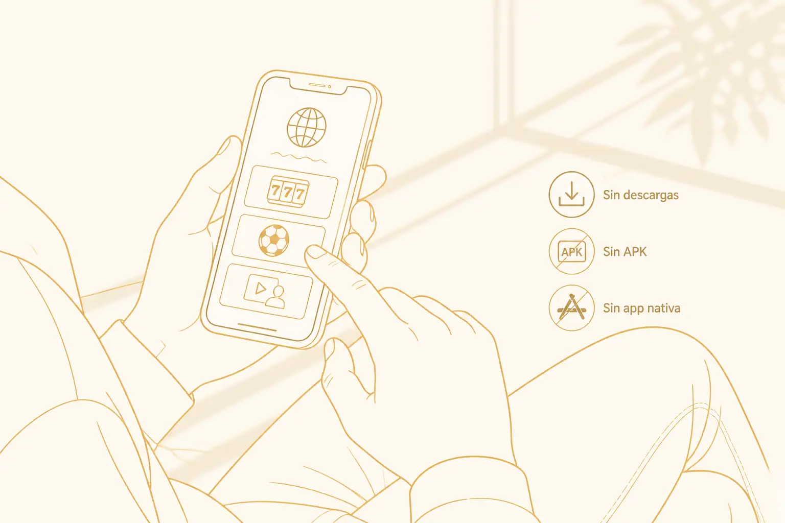 Frumzi App: juega desde el móvil sin descargas visual guide for Frumzi